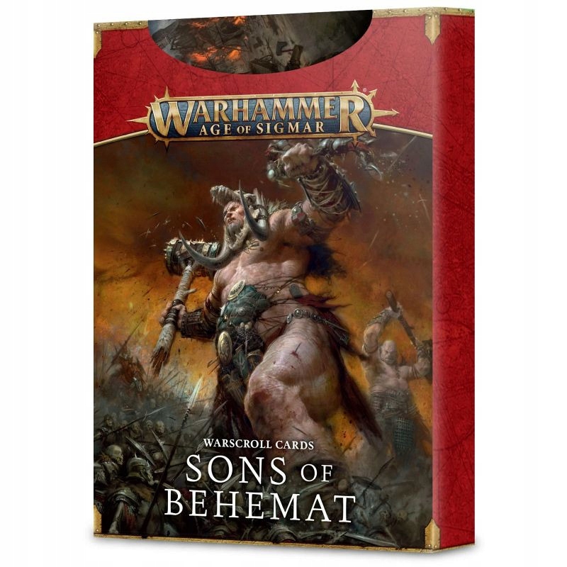 Age of Sigmar Warscroll Cards Sons of Behemat Eng