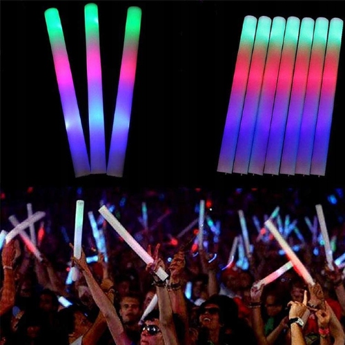 10x Świecąca Pałka Led Miecz Świetlny z Gąbki Impreza Dyskoteka Koncert Marka inna