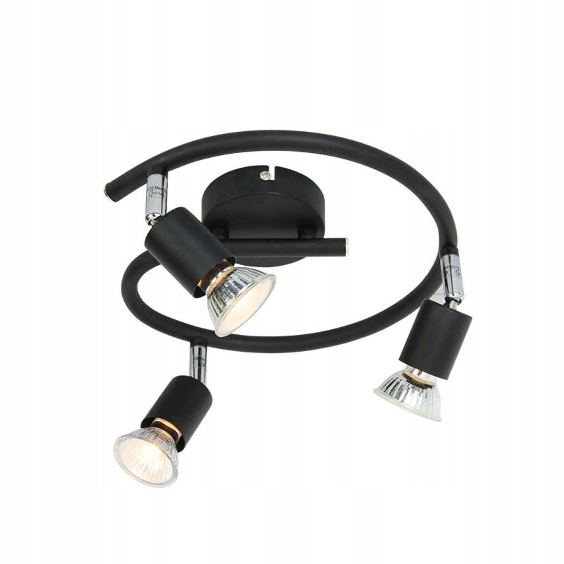 Aca Lighting Spot stropní svítidlo MC634BK3G