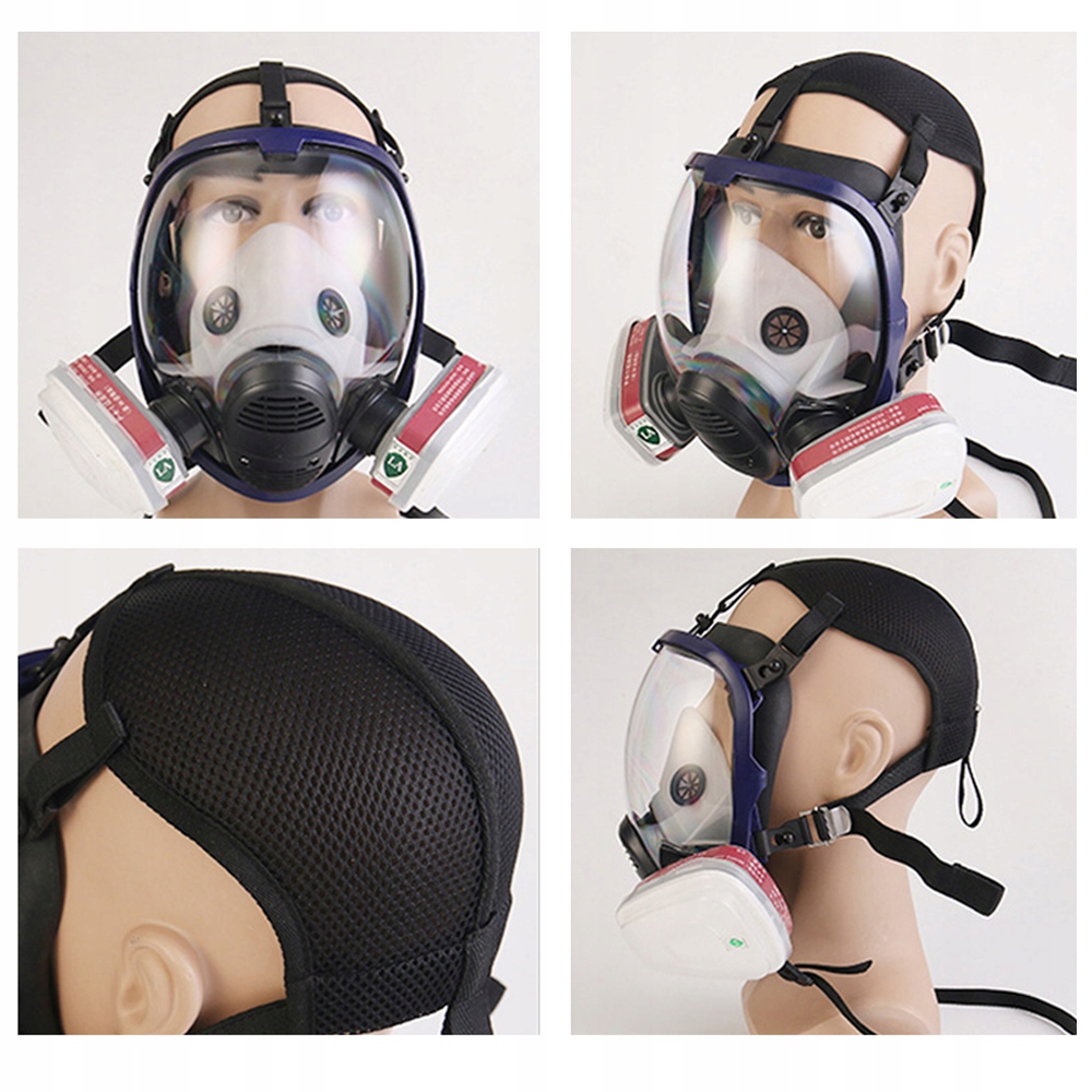 MASKA PEŁNOTWARZOWA 6800 GAZOWA DO OPRYSKÓW PESTYCYDY I LAKIERNICZA KOMPLET EAN (GTIN) 886545155746