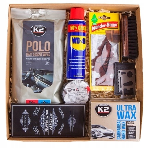 Zestaw Prezentowy Kosz Box dla mężczyzny na urodziny 18-99 dla kierowcy