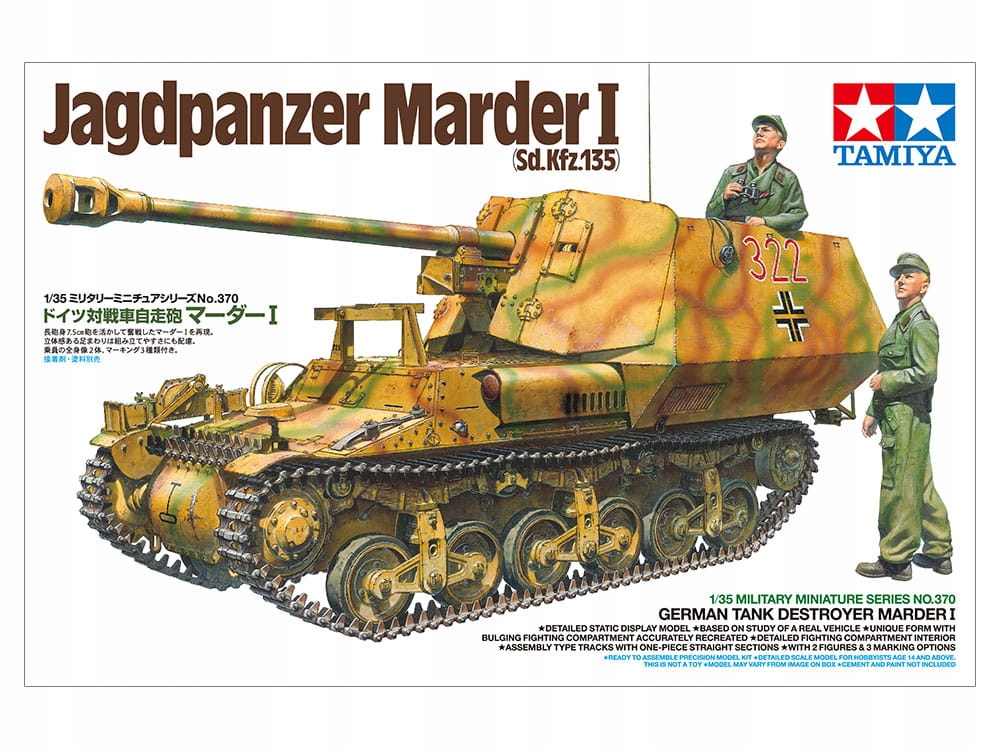 Německý stíhač tanků Marder I 1:35 Tamiya 35370