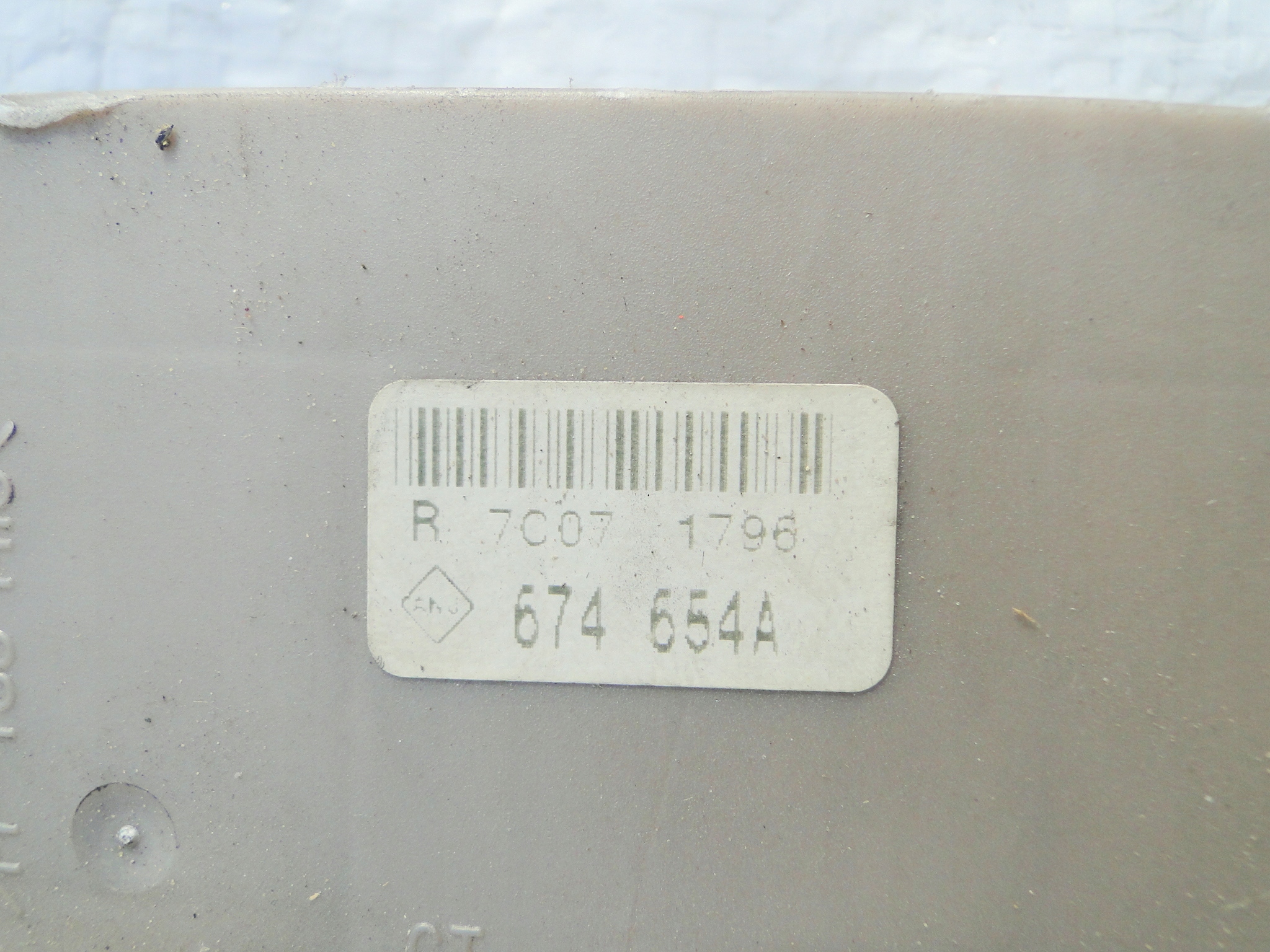 модуль renault CLIO III 674654A 7E140580