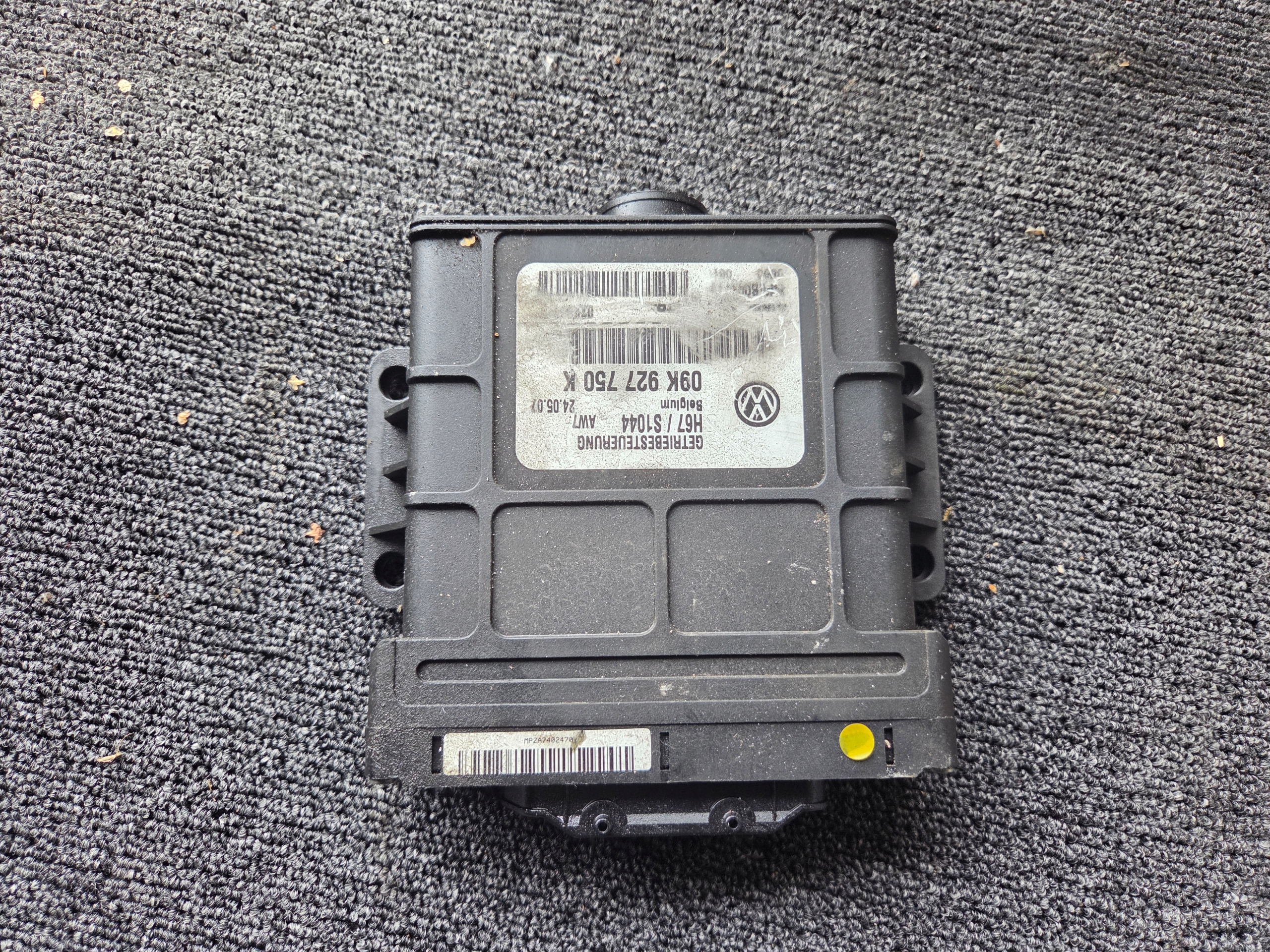 VW T5 Bedienteil Computer Getriebe getriebe AUTOMAT 09K927750K