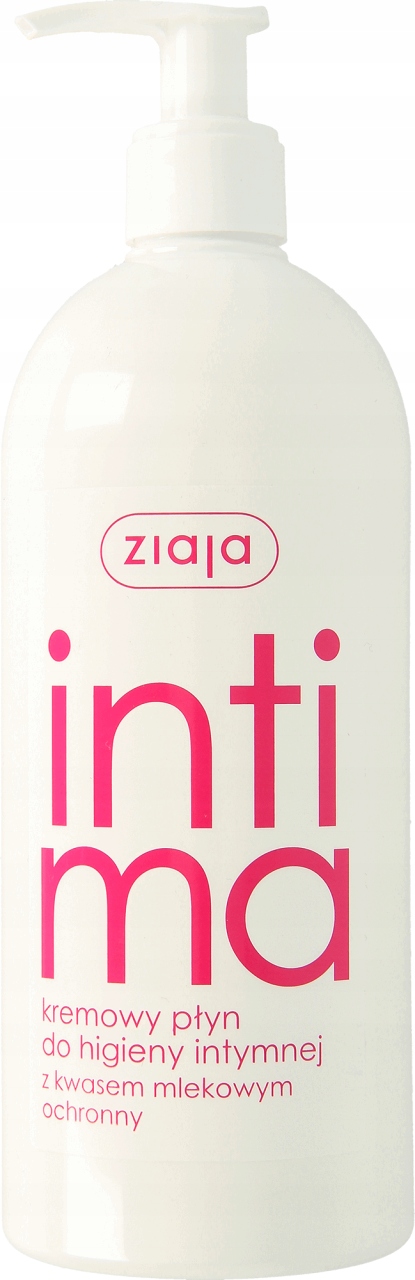 ZIAJA INTIMA KREMOWY PŁYN KWAS MLEKOWY 500ML