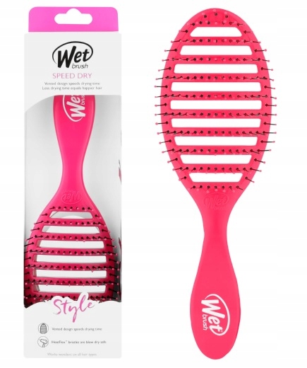 

Wet Brush Szczotka Do Włosów Speed Dry Różowa
