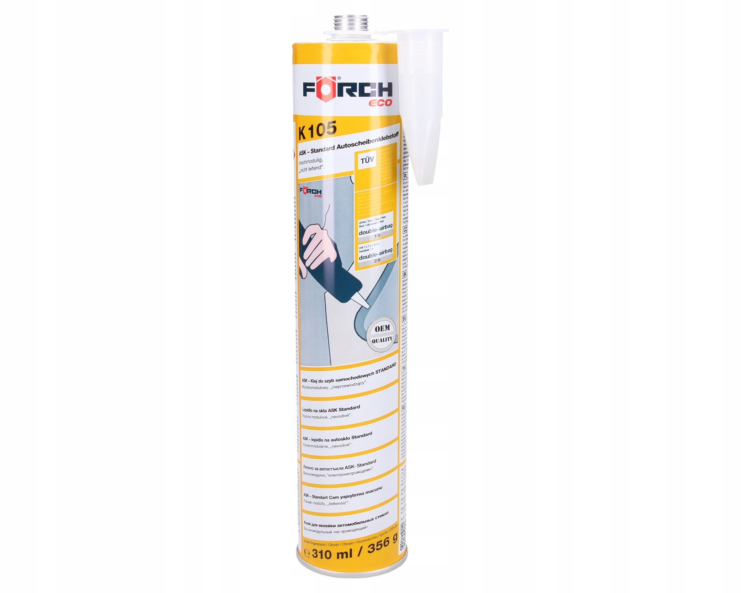 

Klej do szyb samochodowych Forch 310ml