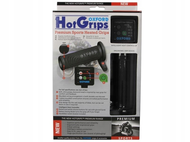 Manetki podgrzewane HotGrips PREMIUM SPORTS