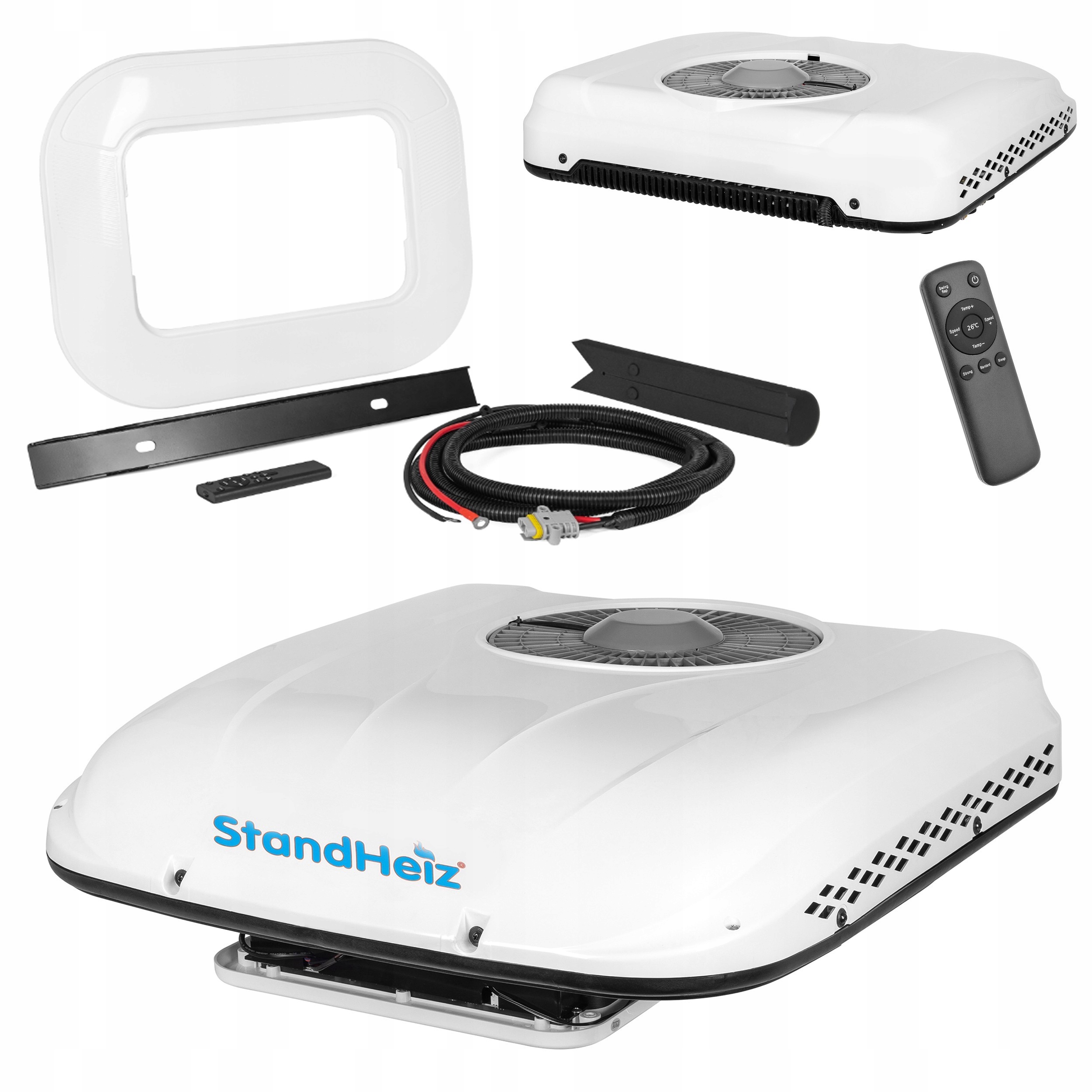 Parkovací Klimatizace Standheiz 12V Střešní Kombajn Tir Traktorový Bagr