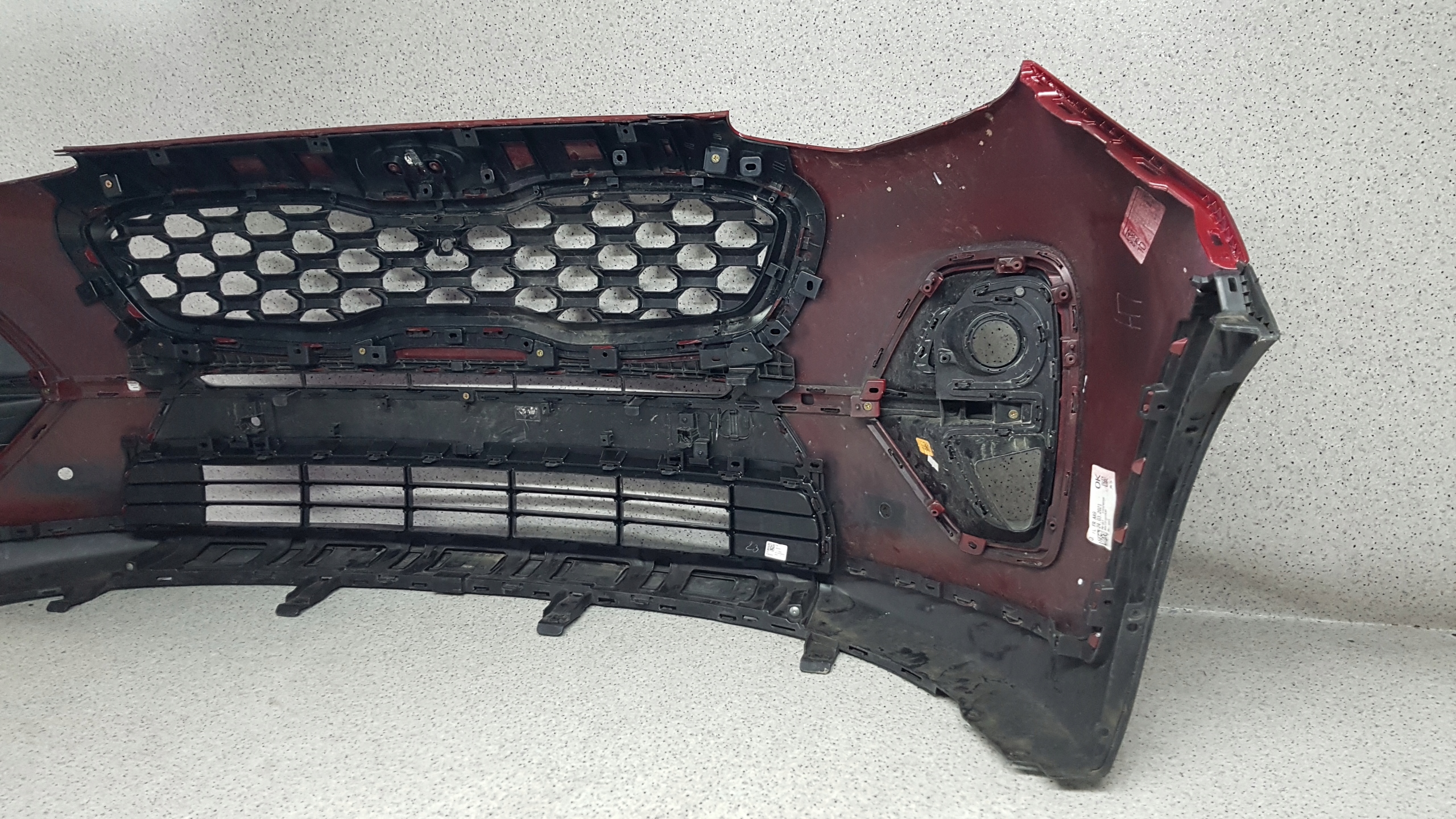 KIA SPORTAGE 4 IV LIFT 2018 - bumper front 9012
