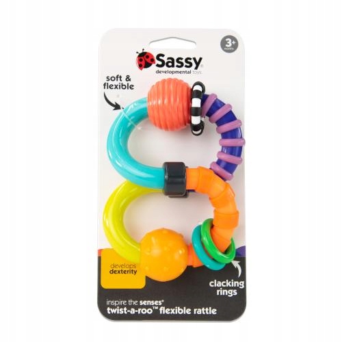 

Sassy Zabawka sensoryczna Ósemka 3m+