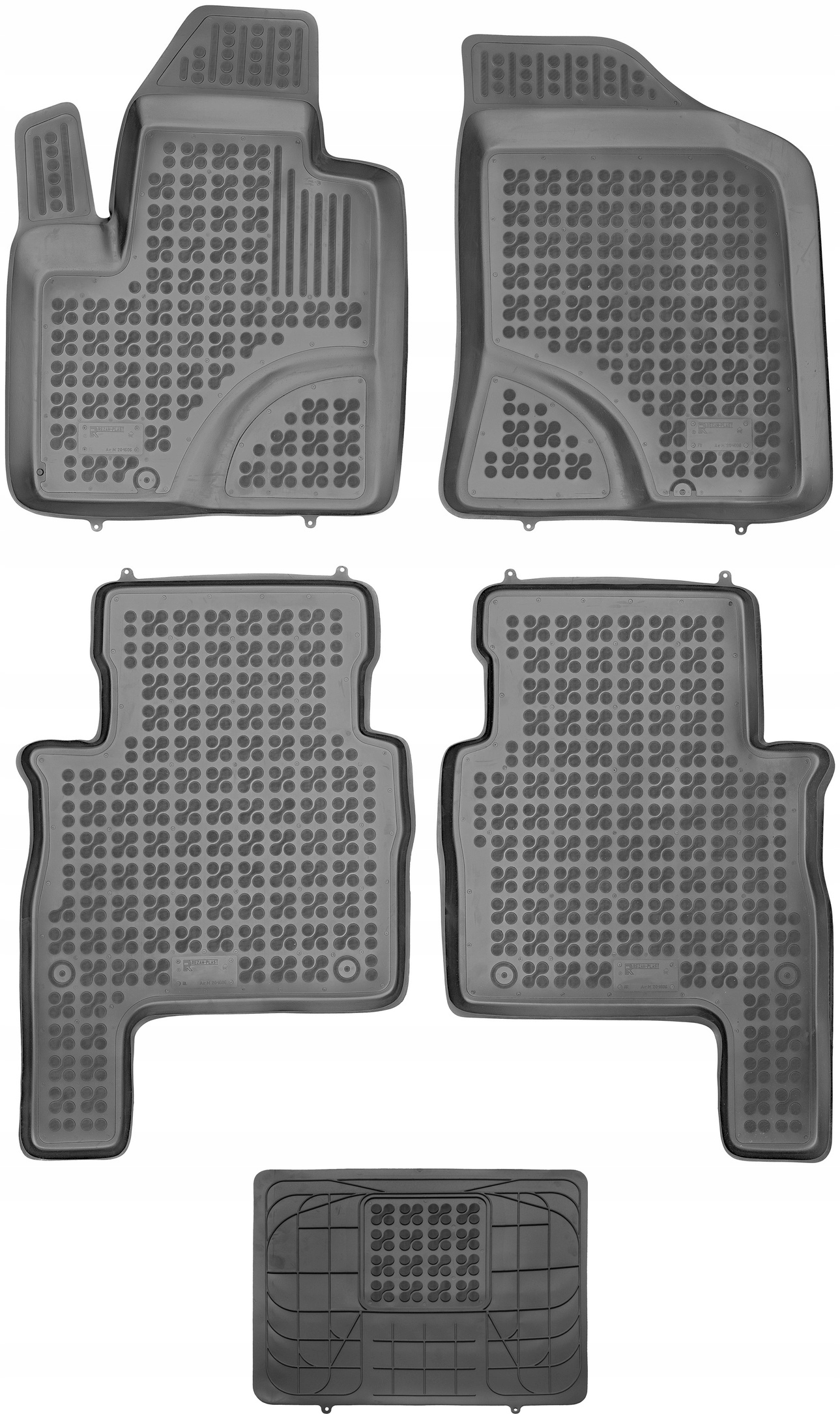 

Hyundai Santa Fe II 2006-2012 Dywaniki z osłoną