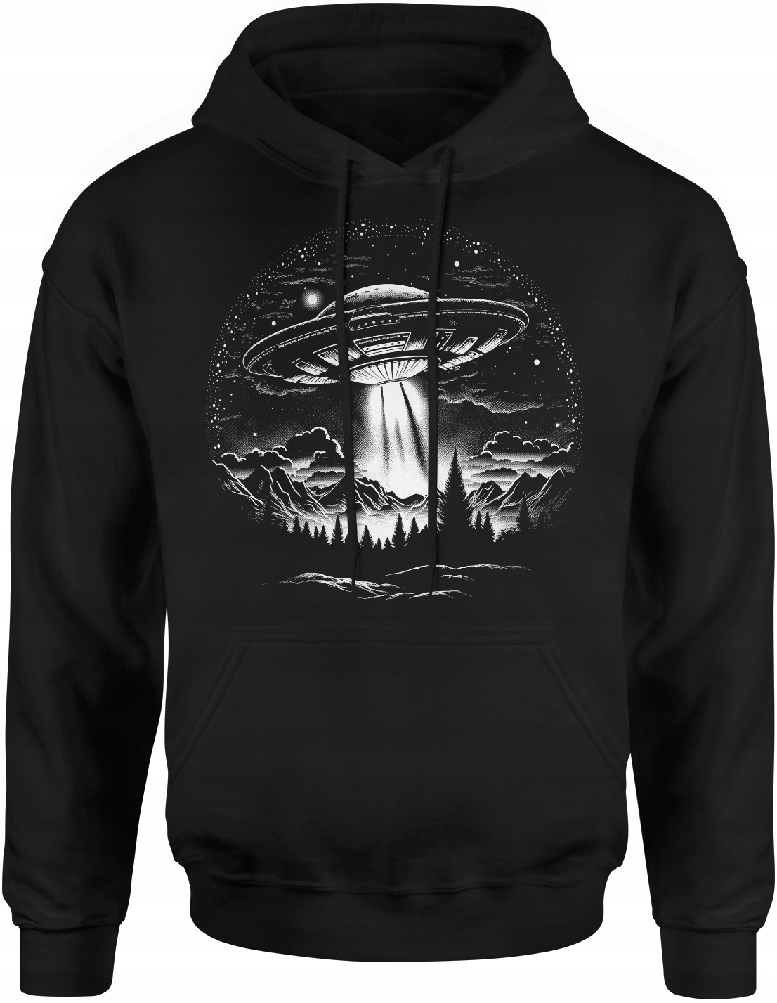 

Ufo Bluza Męska Nasa Z Nadrukiem Kosmos Rozm 3XL