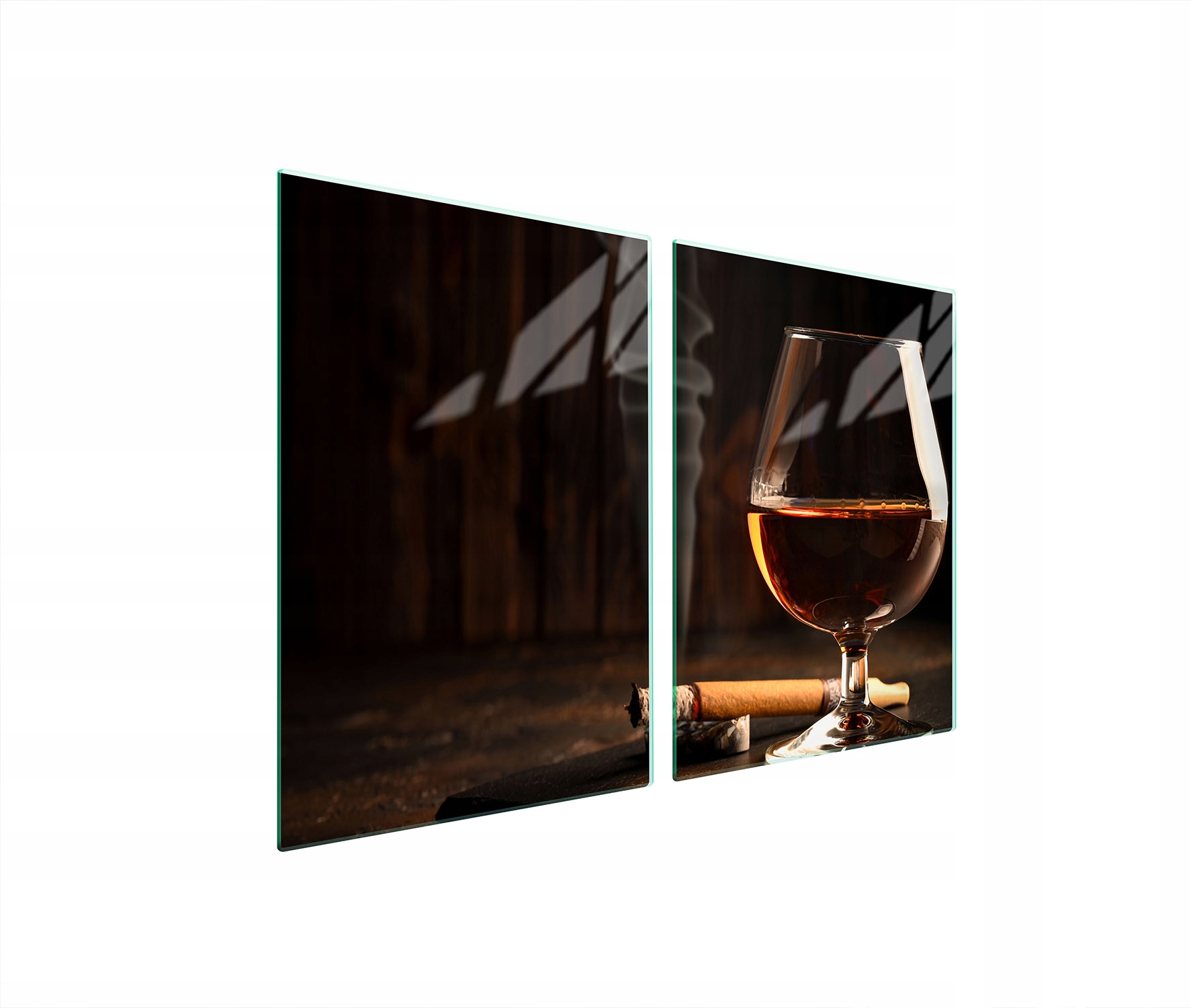 Ochranná Skleněná Deska Do Kuchyně 2x45x52 Víno Tvrzené Sklo