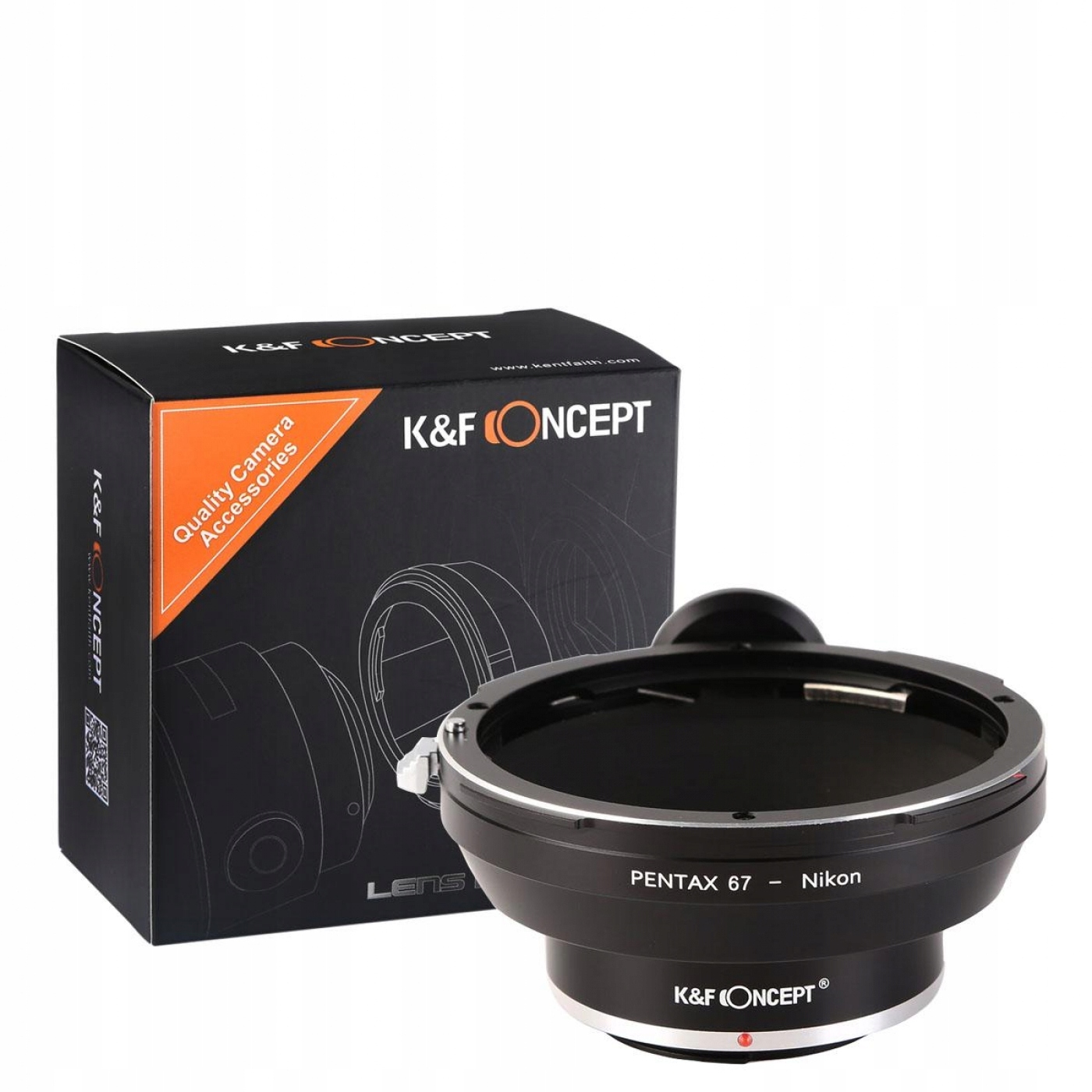 K&f Concept Adaptér Pentax 67 Nikon F