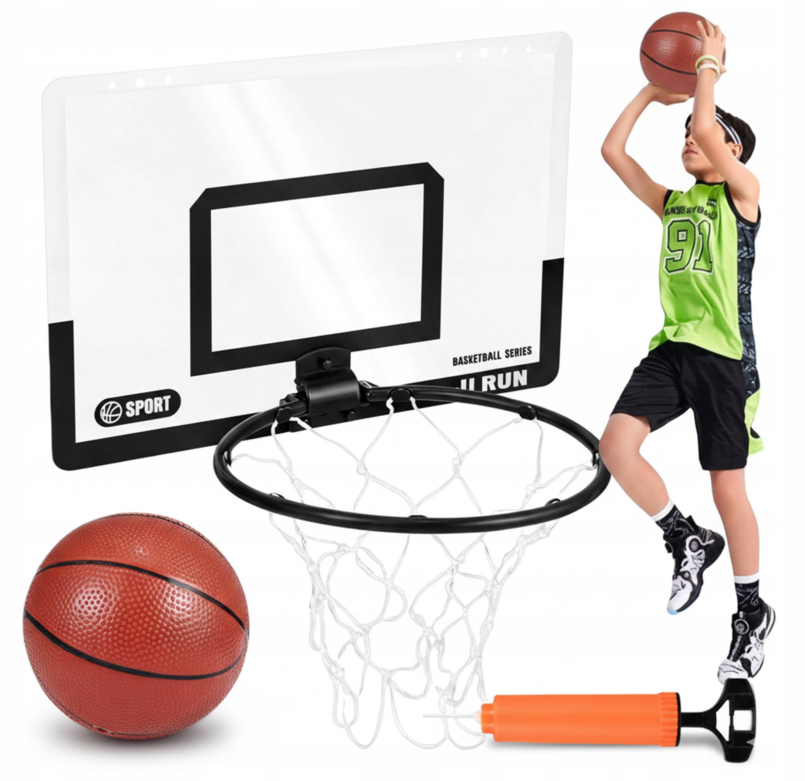 Kosz do Koszykówki dla Dzieci Tablica do Koszykówki Zestaw do Koszykówki