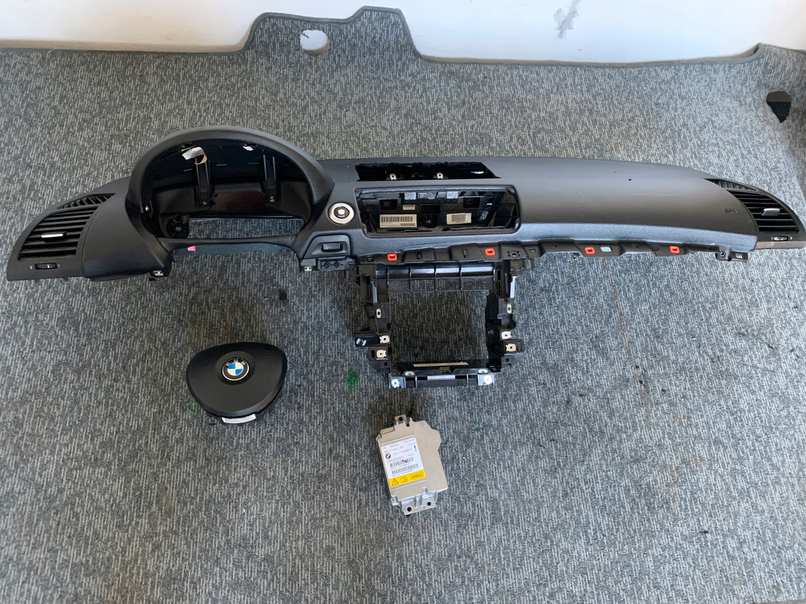 BMW серия 1 120d E87 E81 2006r торпеда Подушки безопасности