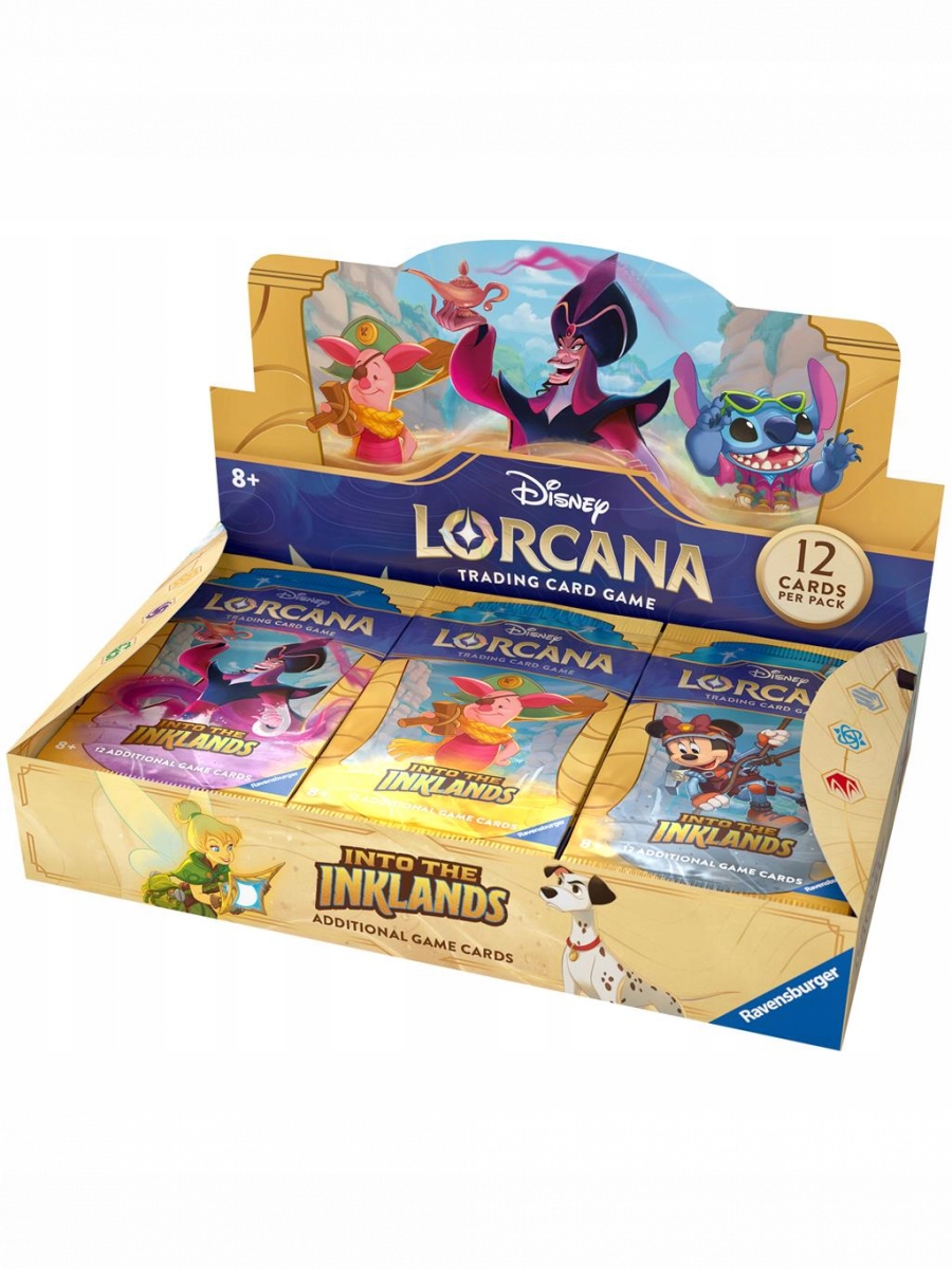 Disney Lorcana Set 03 booster box (24szt) Into the Inklands