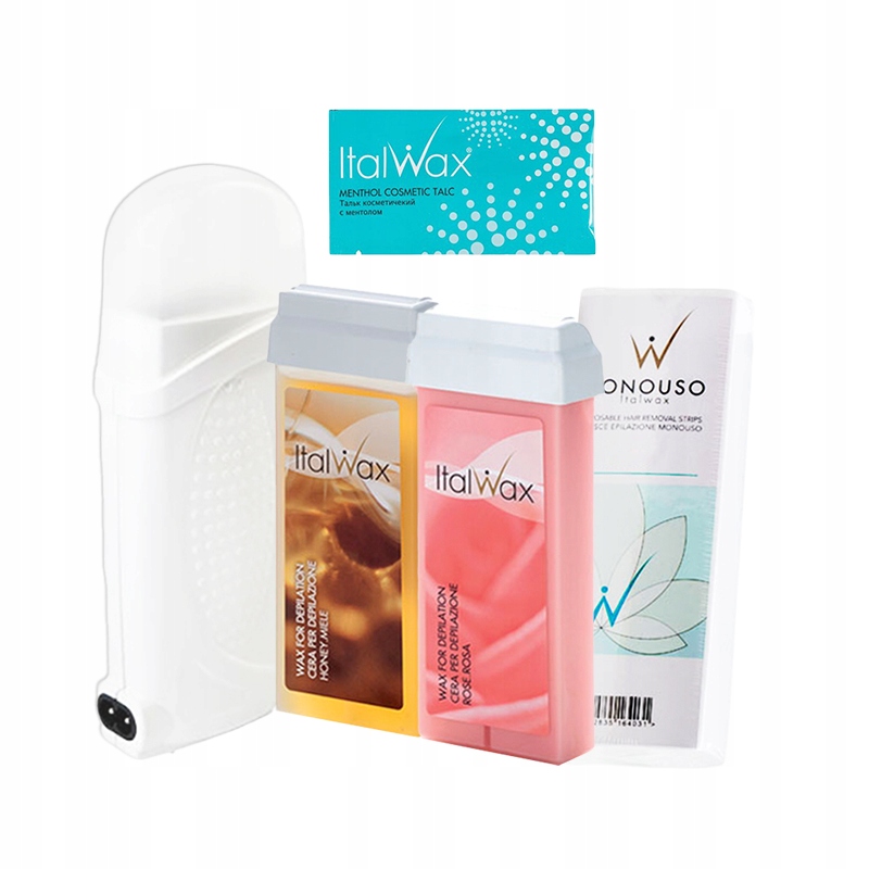3x Italwax podgrzewacz + wosk + paski+ GRATIS