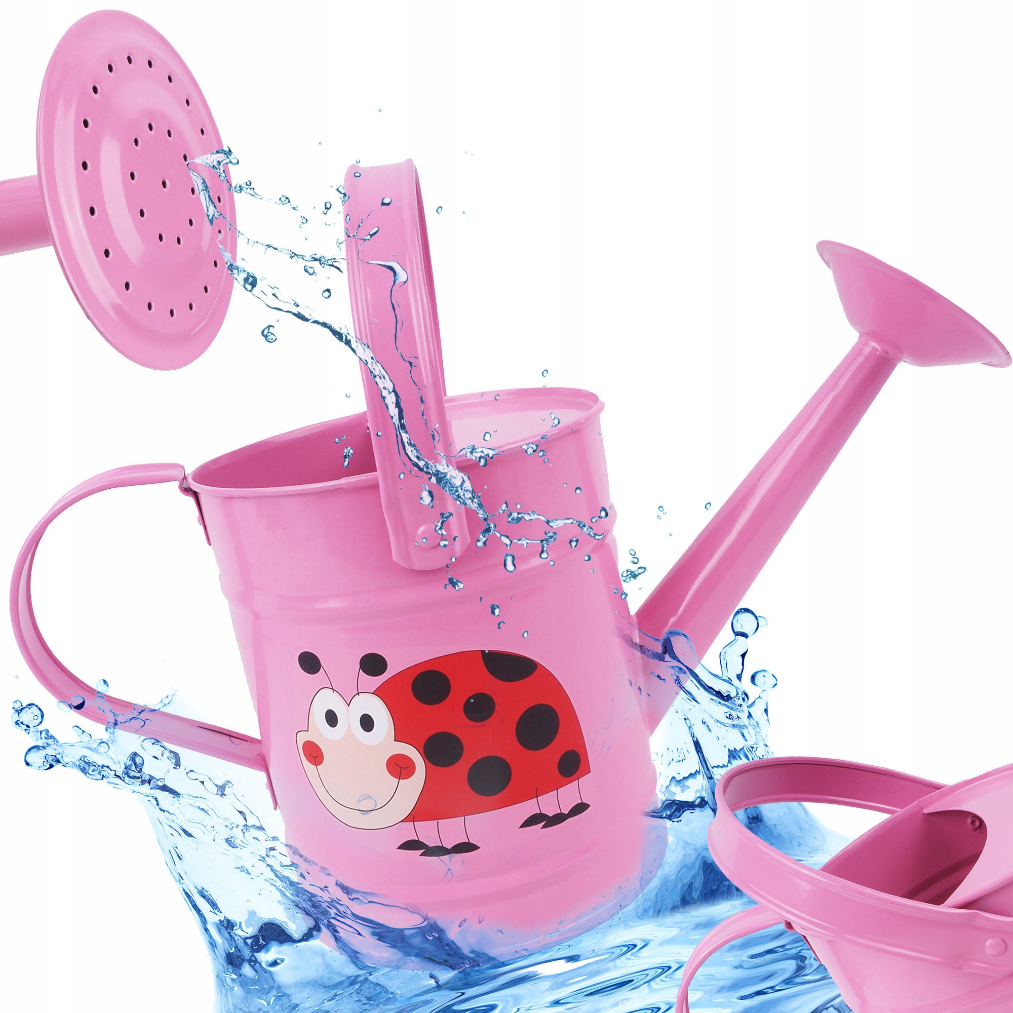 METALOWA KONEWKA DLA DZIECI DO OGRODU DLA DZIECKA DZIEWCZĘCA