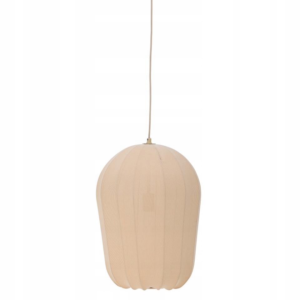 Bloomingville Naluna Závesná lampa 50 cm s závesom z tkaniny béžová