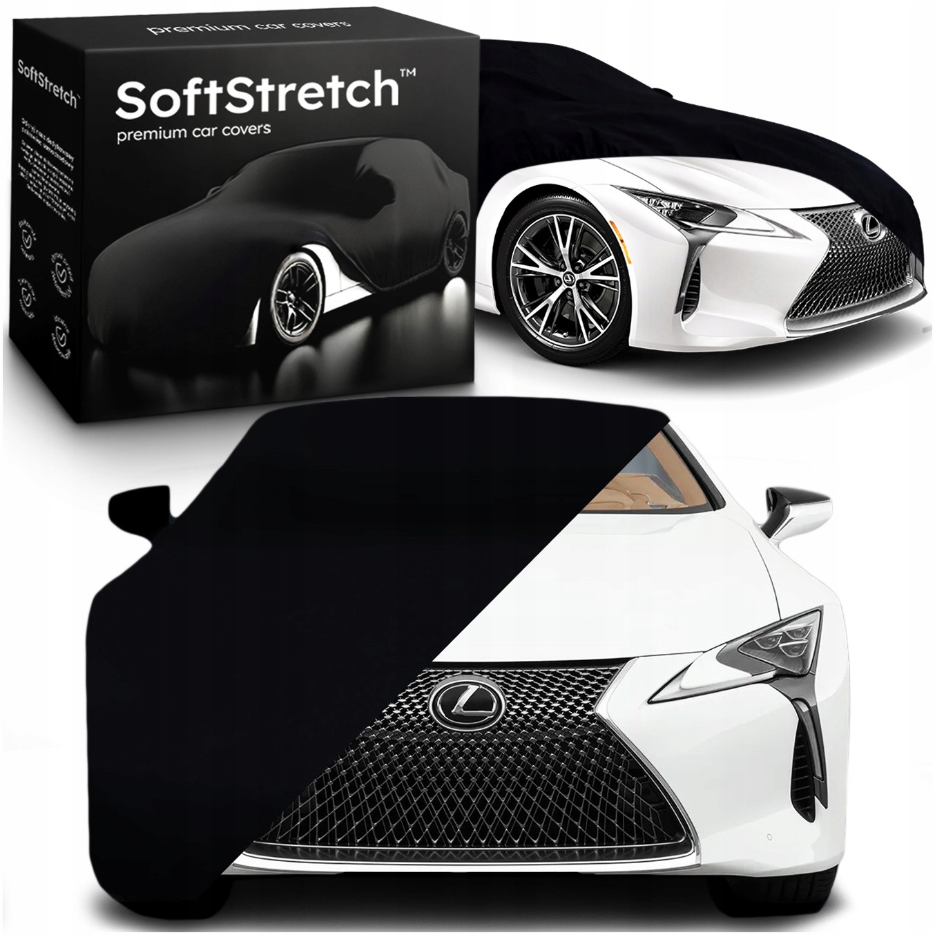 Pokrowiec Samochodowy Elastyczny SoftStretch Premium do Lexus LC