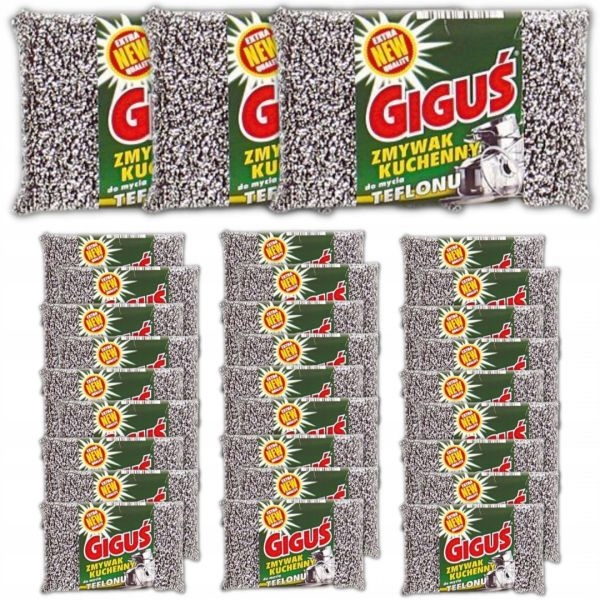 

Zmywak Kuchenny Druciany do teflonu Giguś x 30 szt