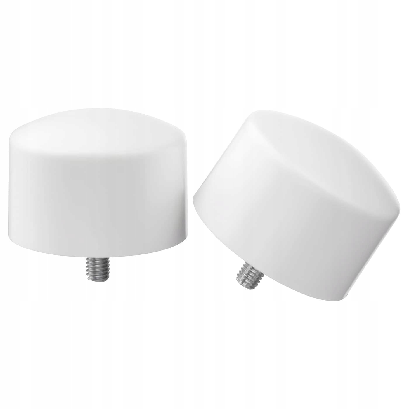 

Ikea Raffig Końcówki do karnisza, 1 para, biały
