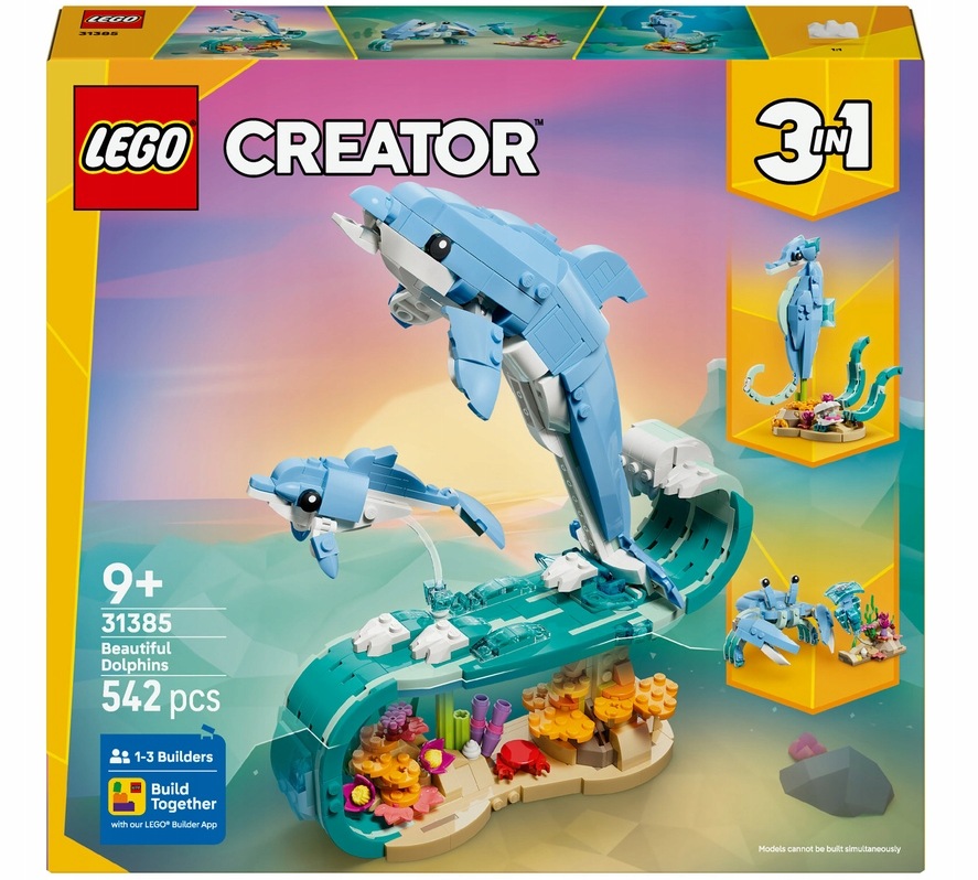 Lego stavebnice Creator 31385 Krásný delfín