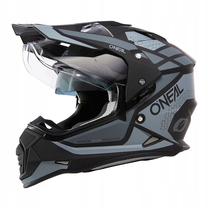 Motocyklová prilba O'Neal Sierra Helmet R V23 Gray Black M 57-58 cm