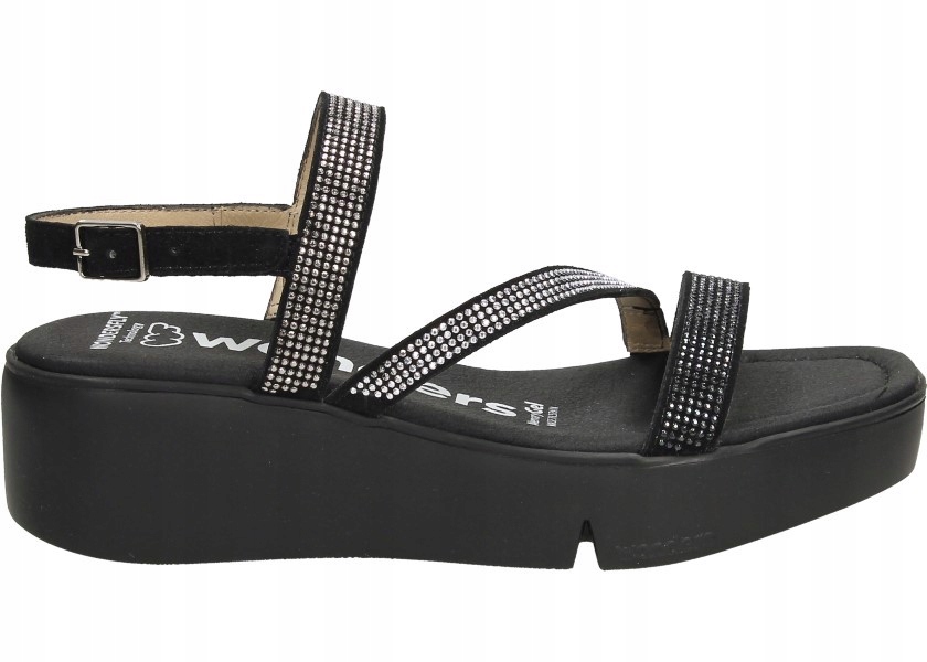 Wonders Sandály B-7932 36 Trend V Negro