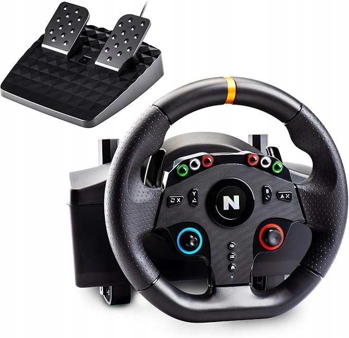 KIEROWNICA WYŚCIGOWA I PEDAŁY PC, PS4, Xbox One, Xbox Series X/S, Switch