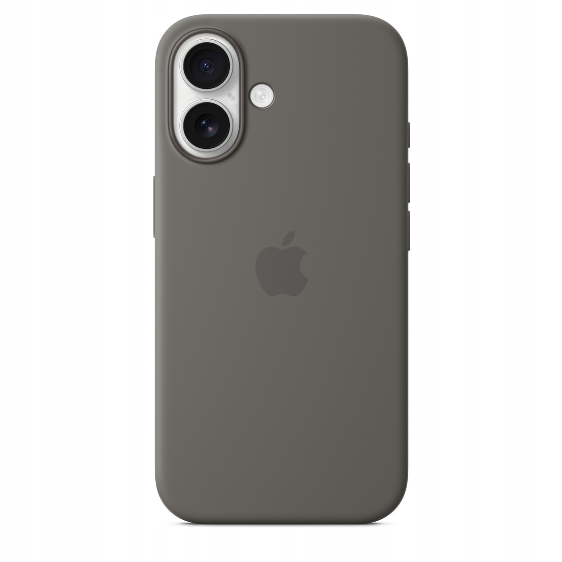 Silikonové pouzdro pro iPhone 16 Plus Stone Grey horská šedá barva