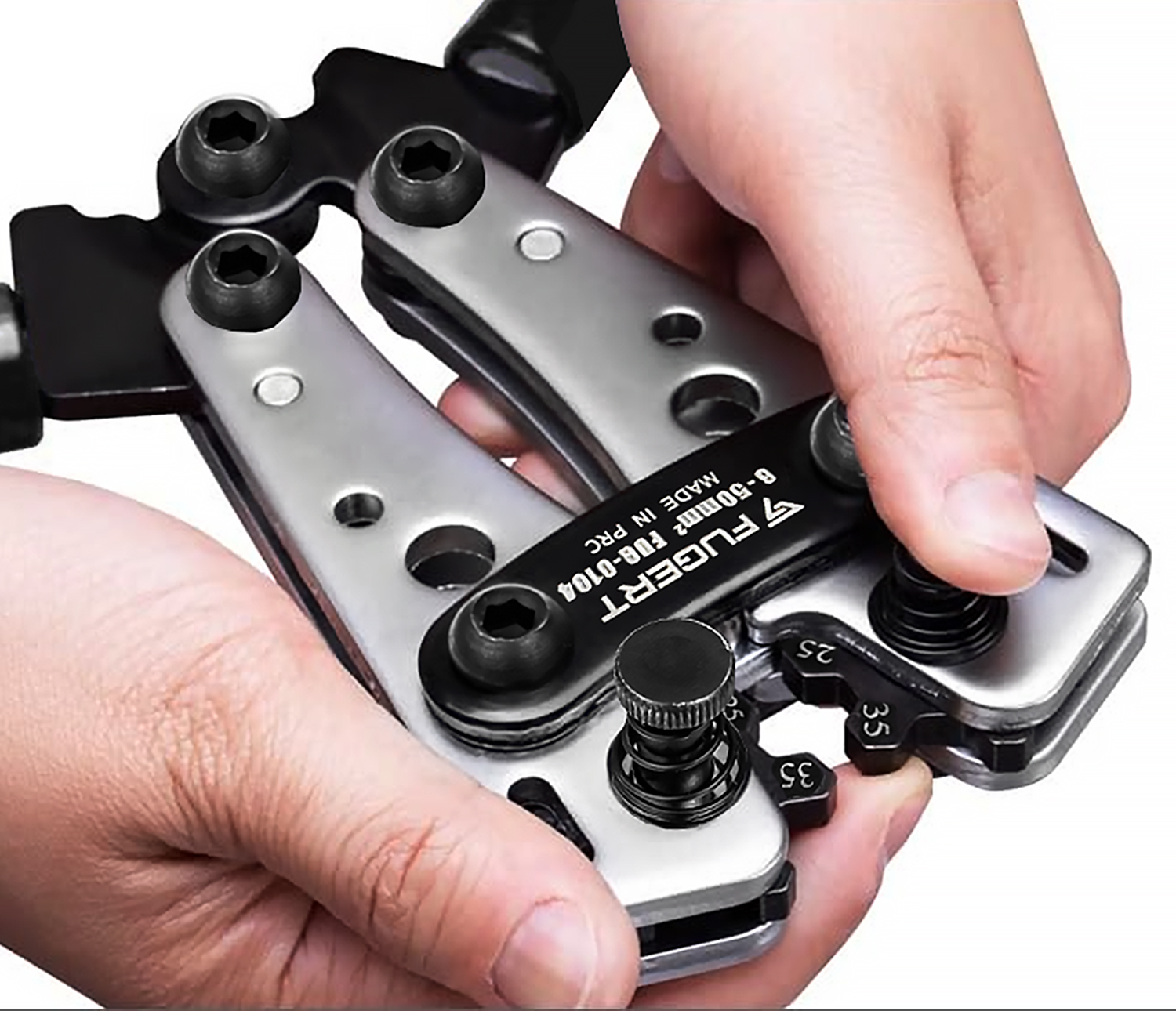 ZACISKARKA DO TULEJEK ZACISKARKA DO KABLI KONEKTORÓW PRZEWODÓW PRASKA 6-50 Marka FUGERT