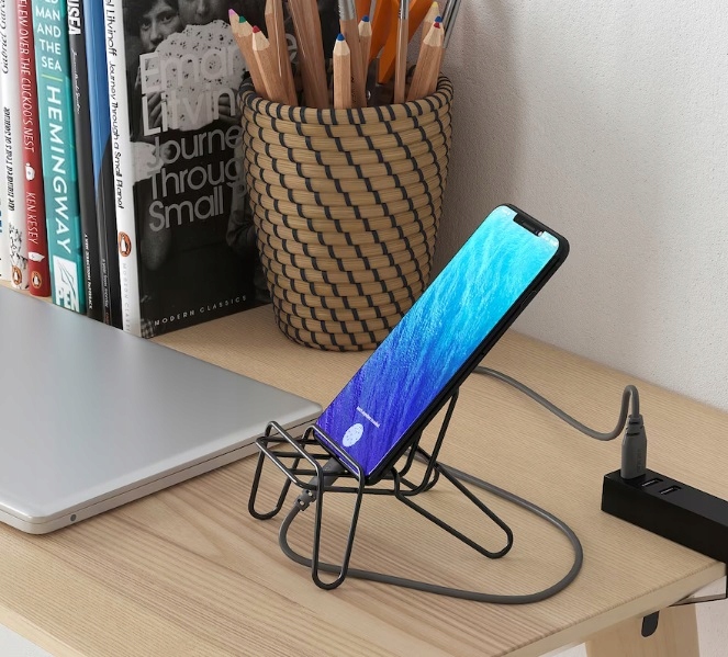 IKEA KRUBBET - uchwyt do telefonu czarny EAN (GTIN) 00000310531942