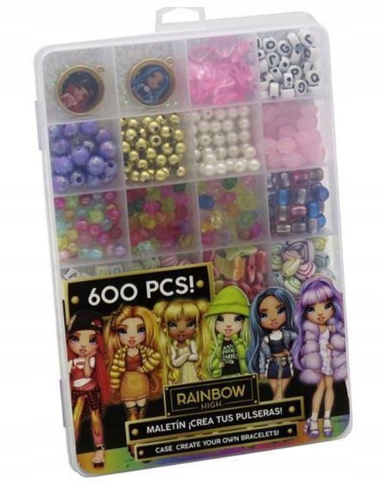 

Rainbow High Koraliki Do Robienia Bransoletek 600