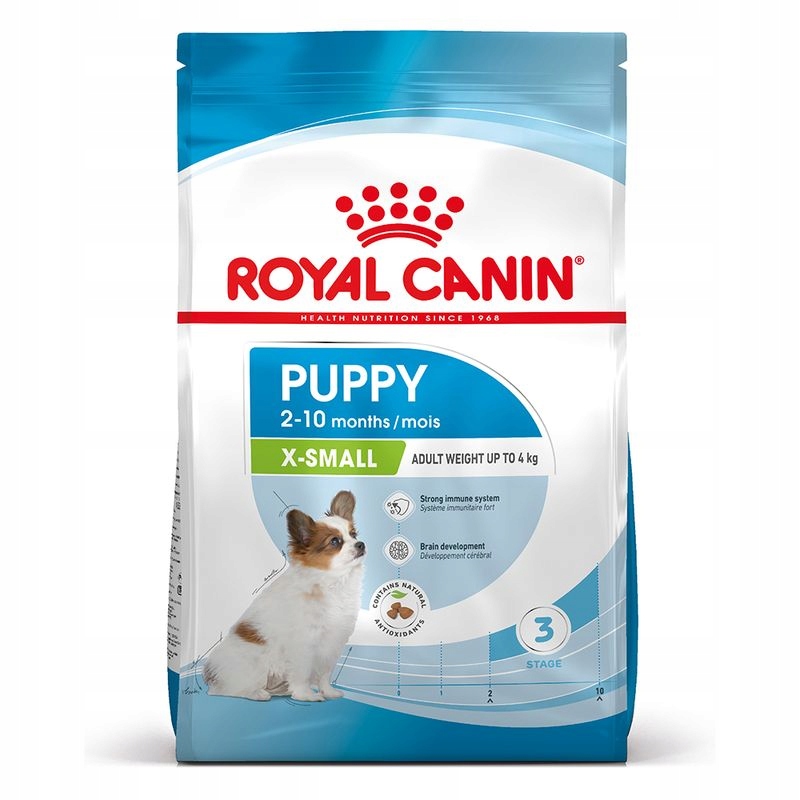 Levně Suché krmivo Royal Canin X-Small Puppy 3 kg