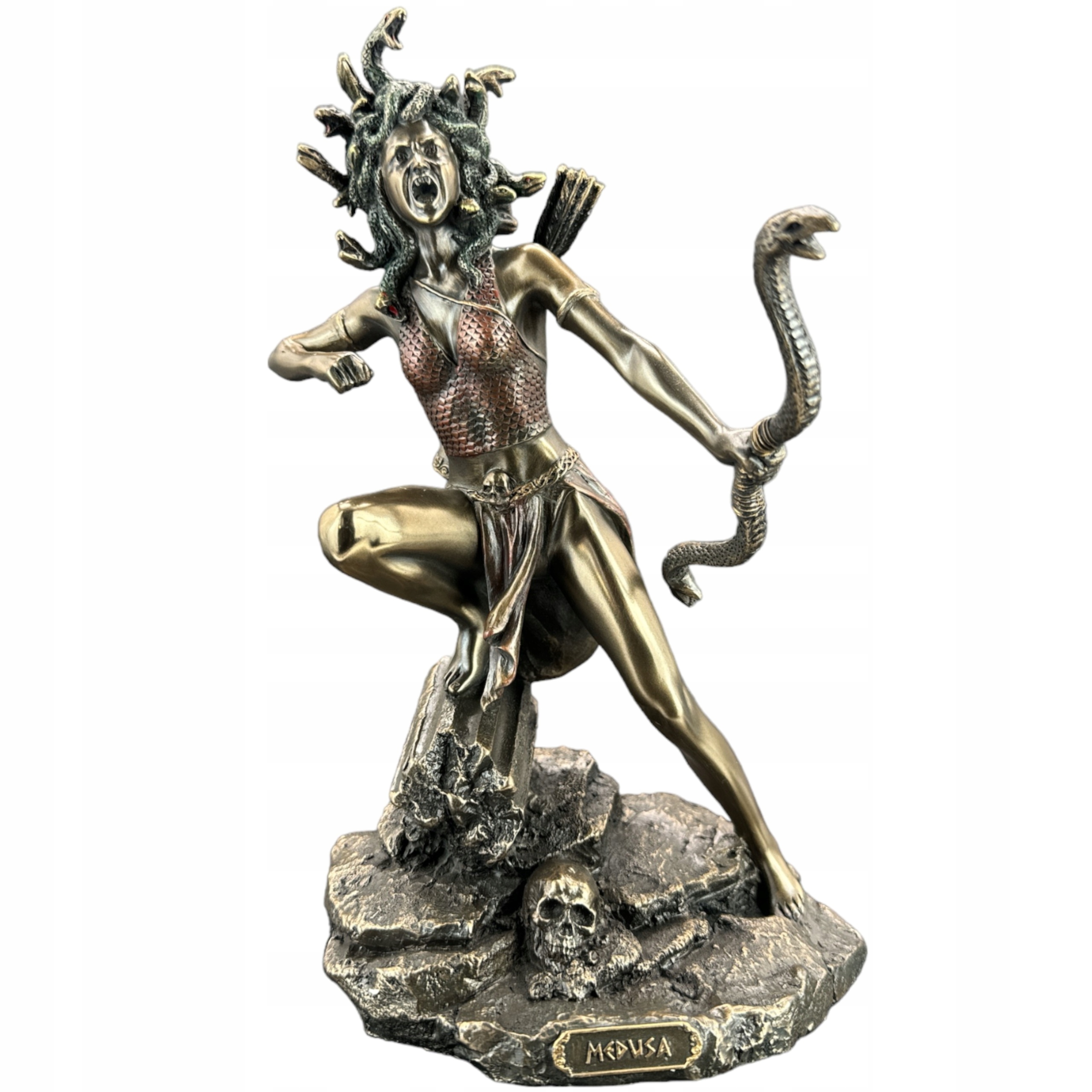 Figurka Socha Soška Medusa S Lukom Veronese WU77730A4