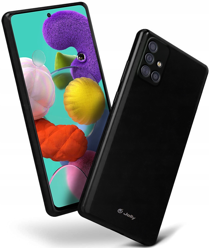 

Etui Silikon do Samsung Galaxy A51 Case Szkło 9H