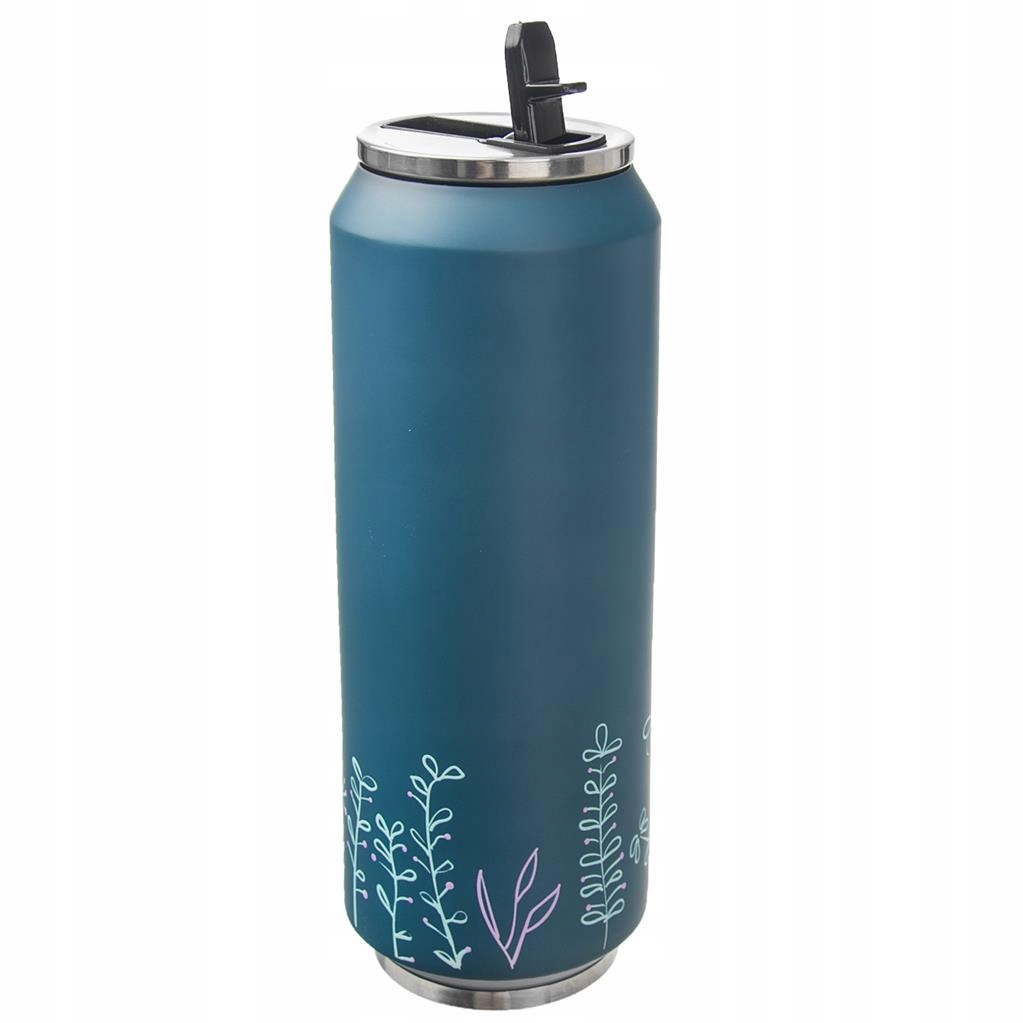 TERMOS KUBEK TERMICZNY PUSZKA BIDON TURKUSOWA ŁĄKA Marka inna