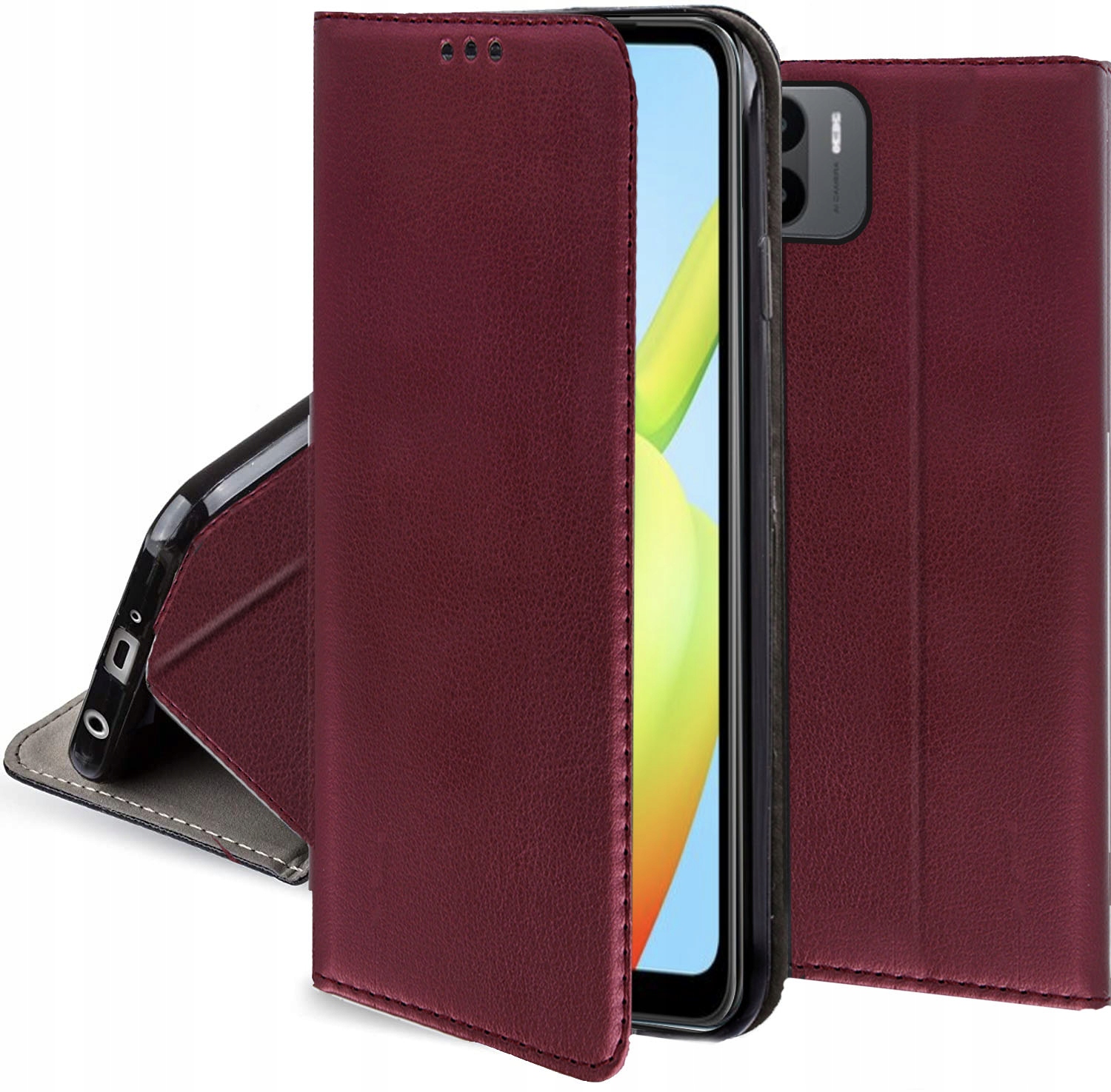 

Etui Magnetic Smart +szkło do Xiaomi Redmi A1