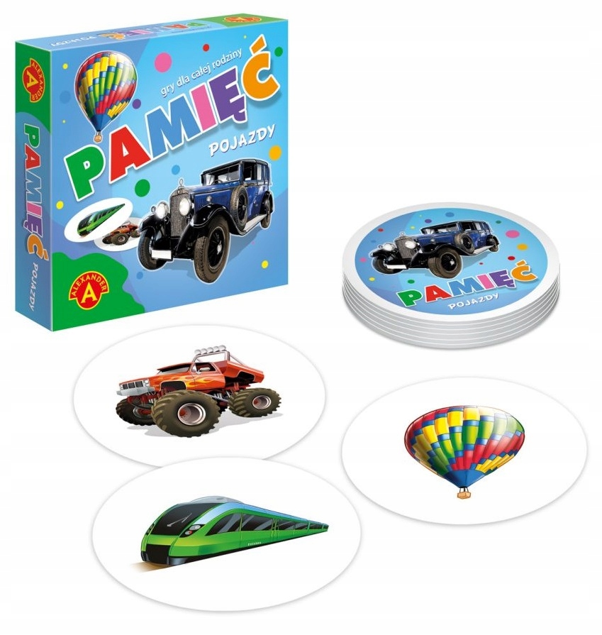 Memory Pamięć Pojazdy Podróżna Alexander Memo