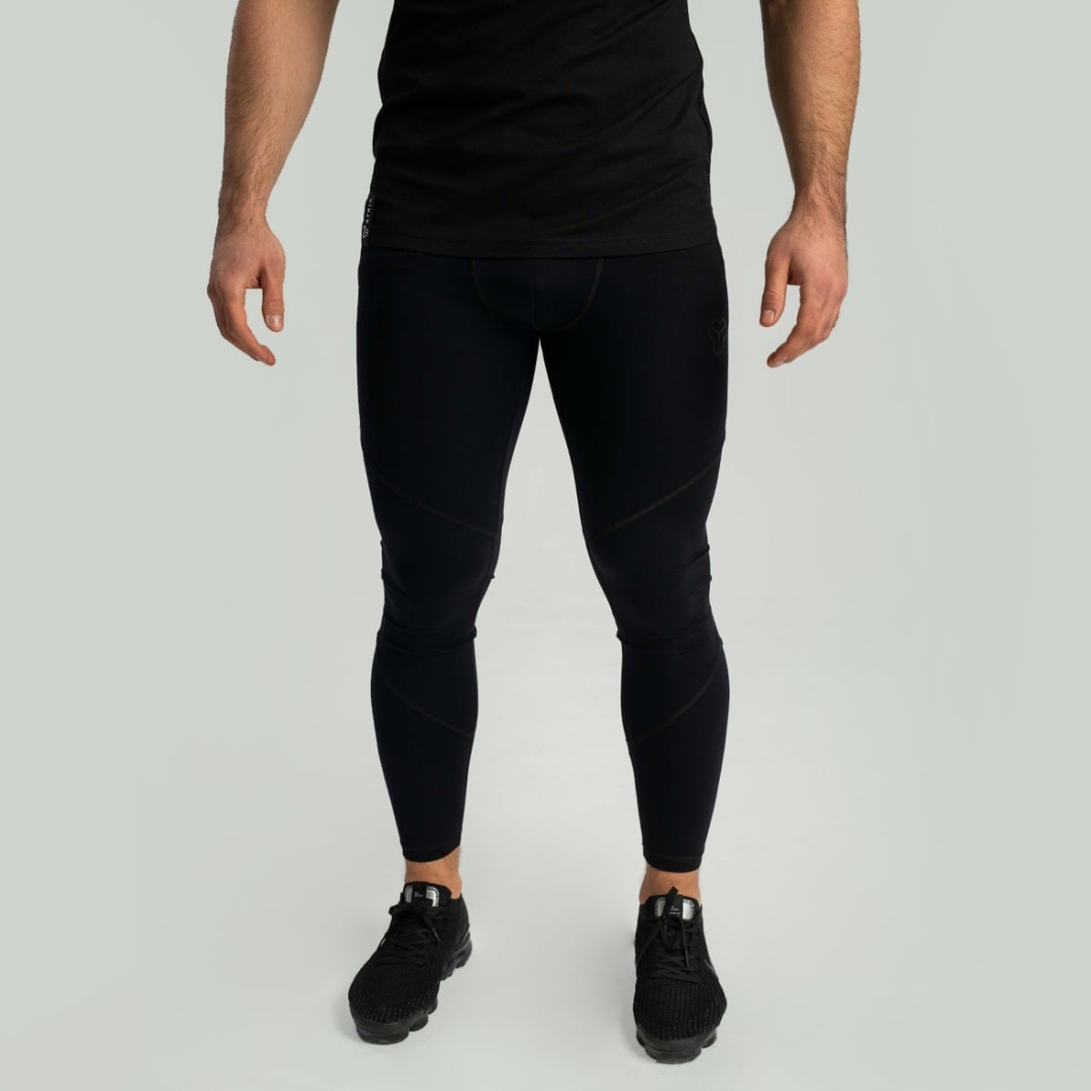 GymBeam Męskie legginsy Essential Black S