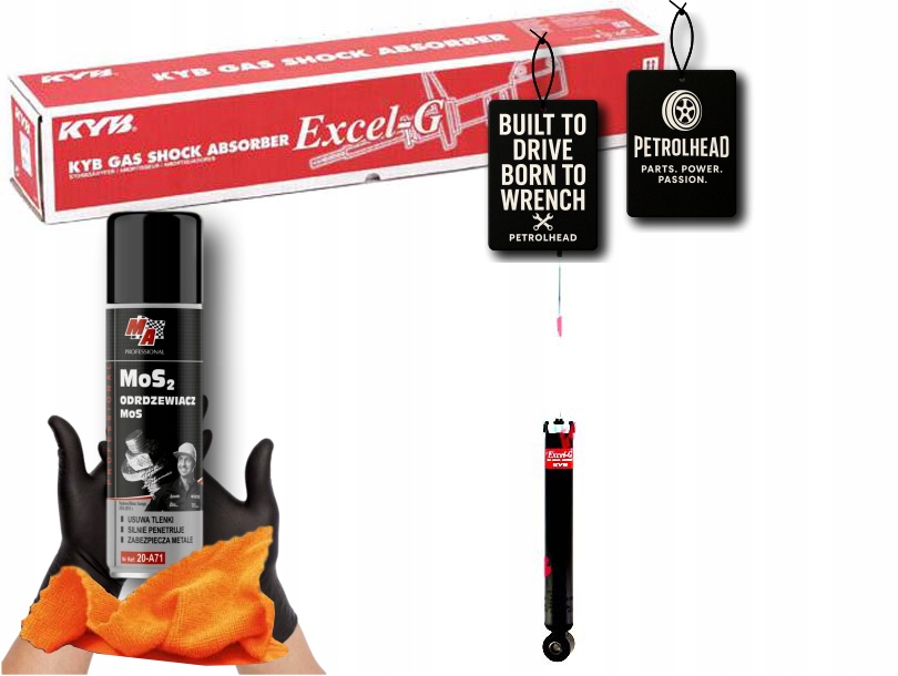 Tlumič Zadní Levý Pravý Skoda Superb II Vw Beetle #Petrolhead Pro+ Kit1