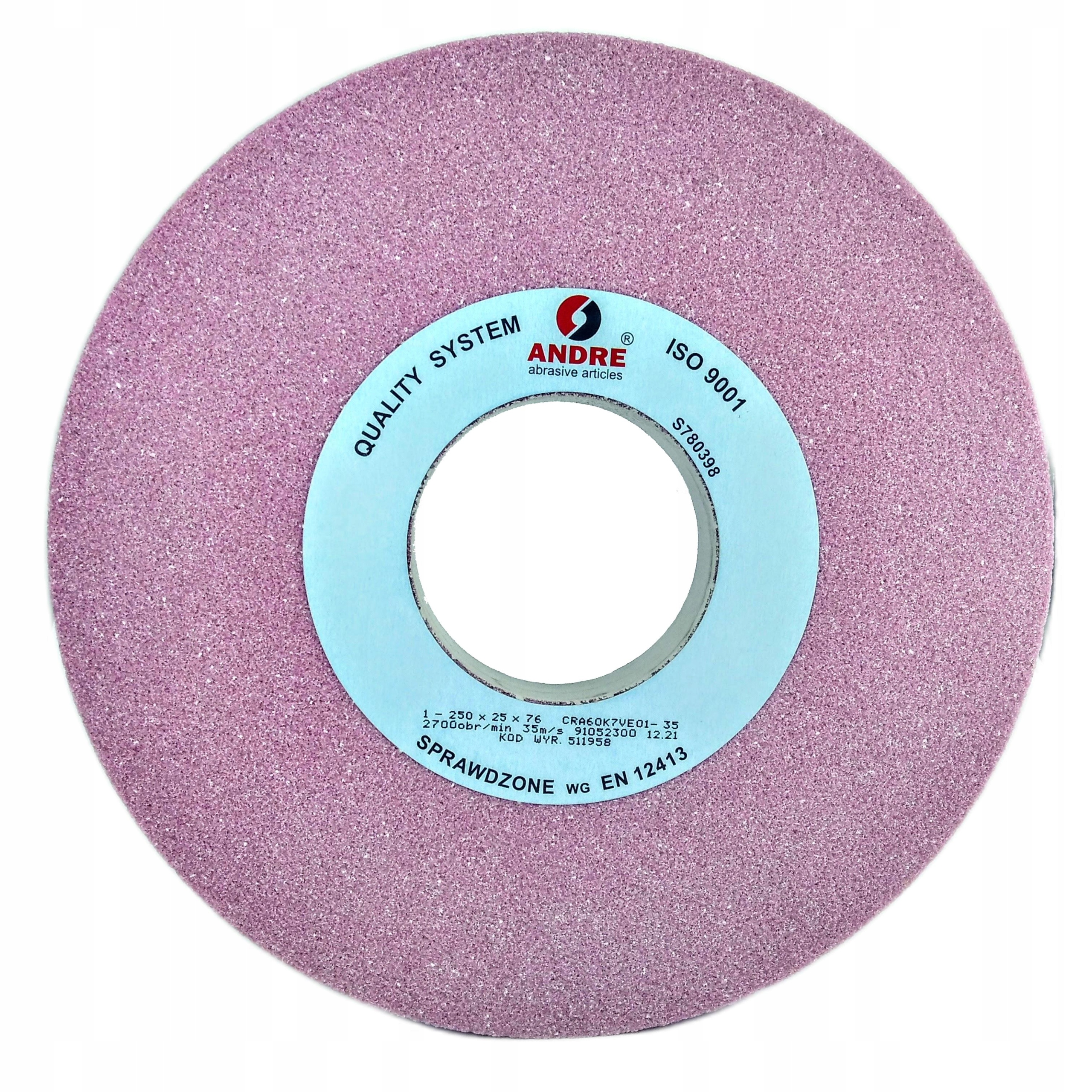 Brusný kámen, brusný kotouč 250x25x76 25A 60K