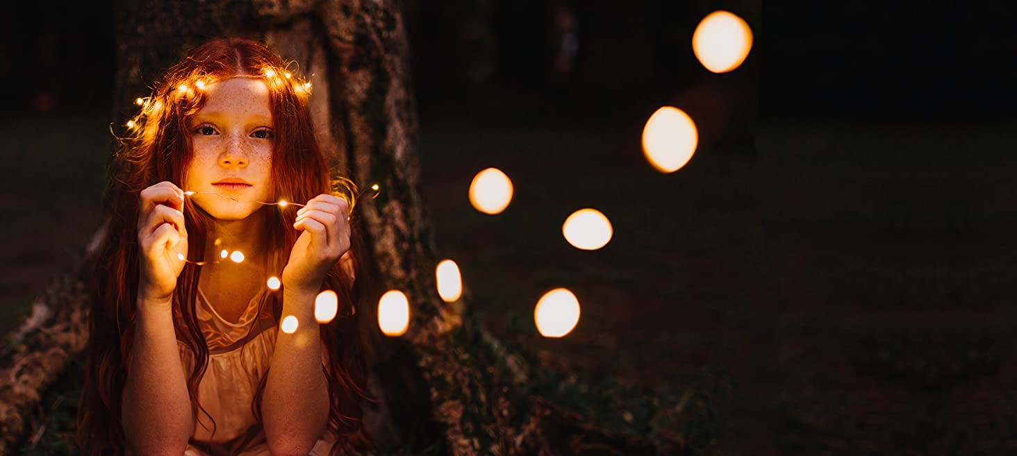 Gresonic Łańcuch Świetlny Lampki Światełka 100 LED — miniatura 8