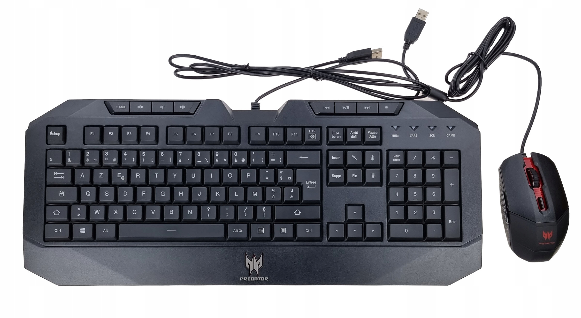 NOWA KLAWIATURA I MYSZ ACER PREDATOR USB