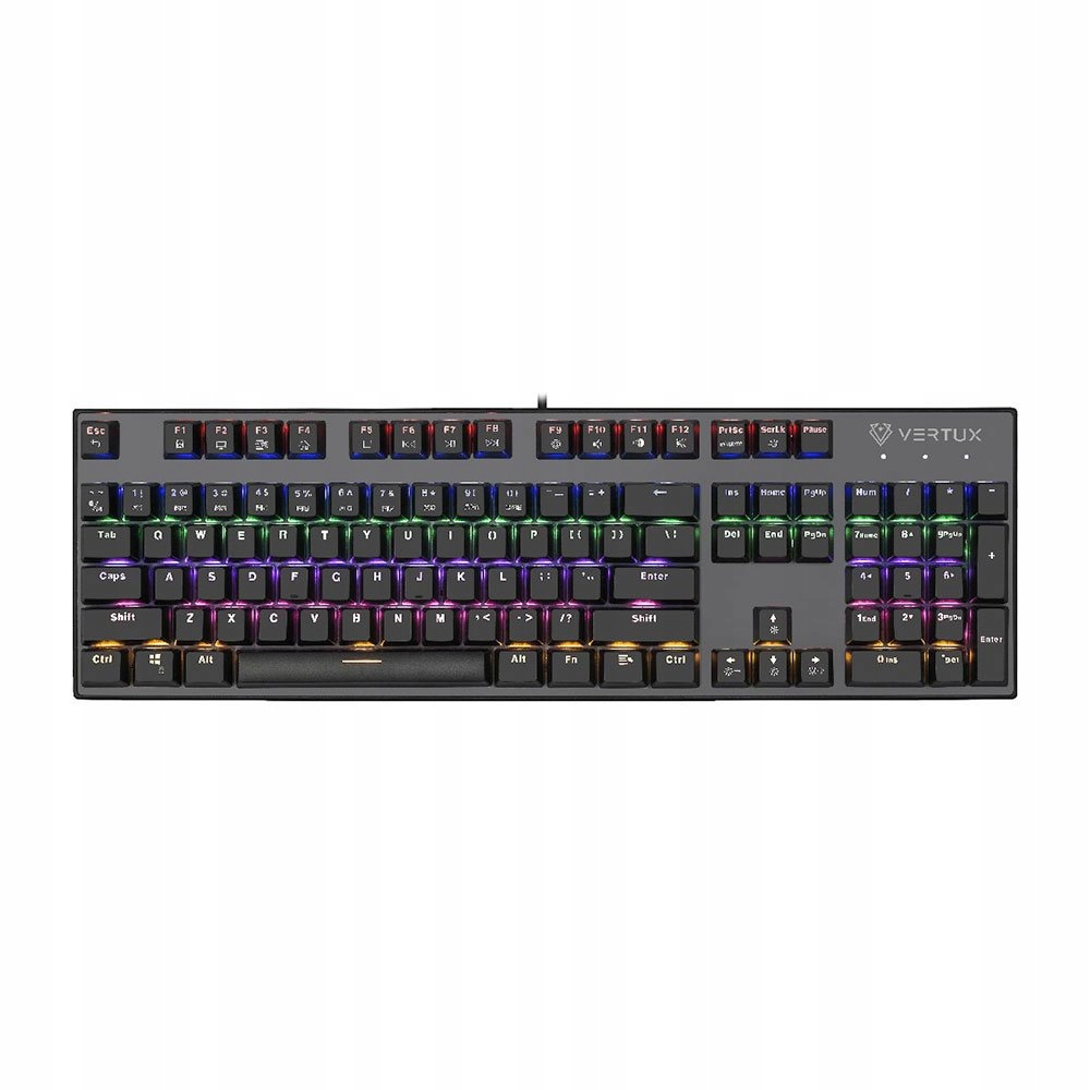 Vertux Gaming Tactical Advance Performance Mechanical Keyboard Black …
