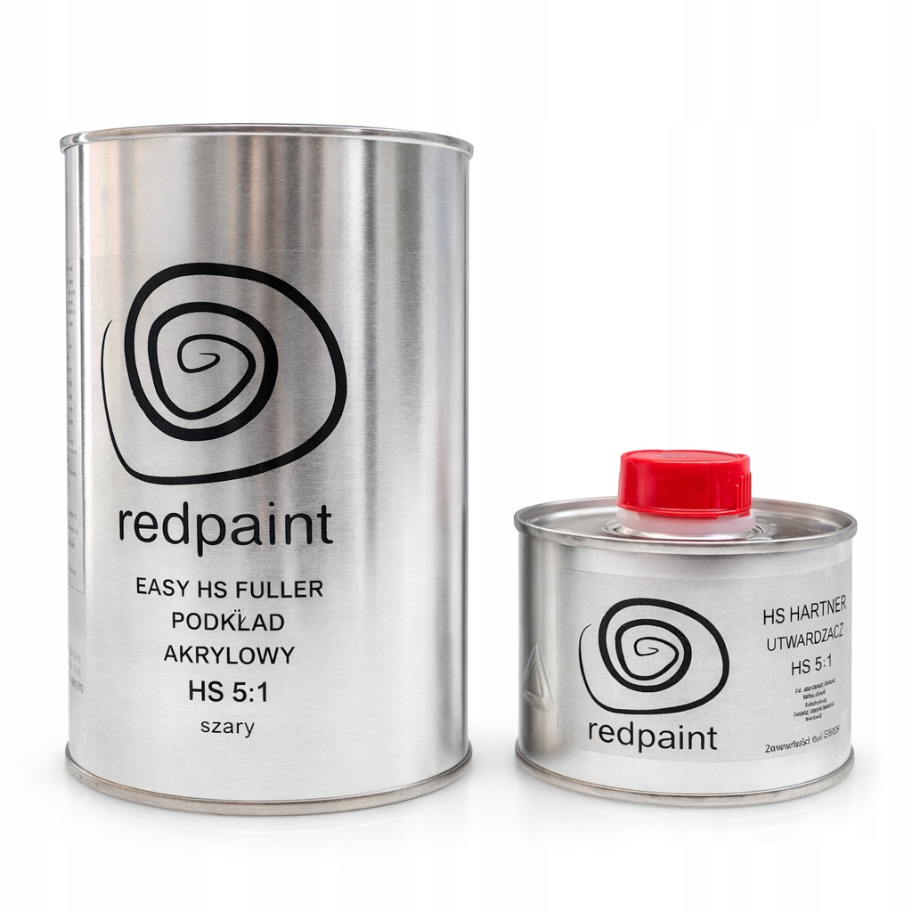 Redpaint Easy Hs Fuller 5:1 Podkład Akrylowy 1L. Szary Wypełniający