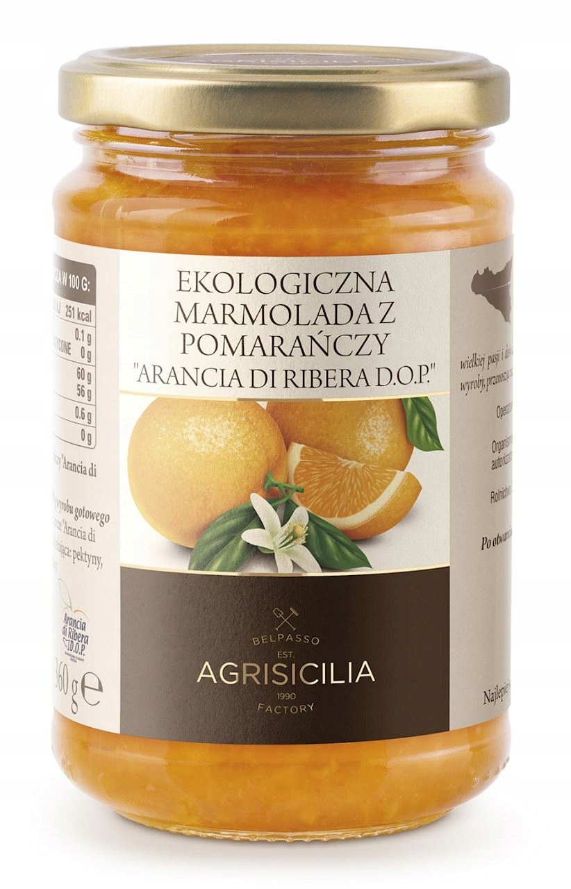 3x Marmeláda z pomeranče Bio 360 g